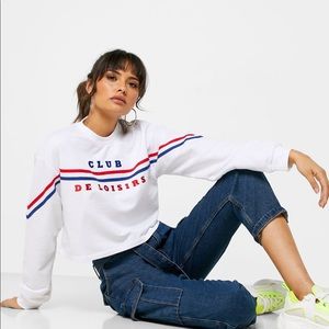 Forever 21 Club De Loisirs graphic sweatshirt